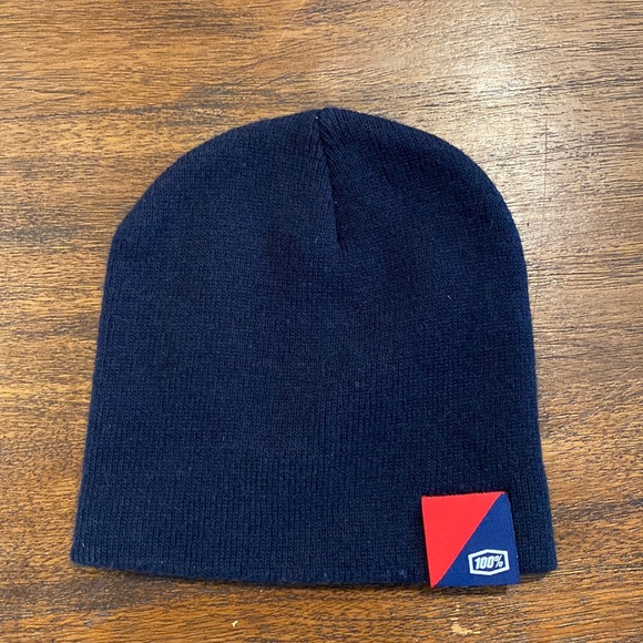 NOS Race Goods 100% Beanie - Navy Blue - Picture 1 of 5